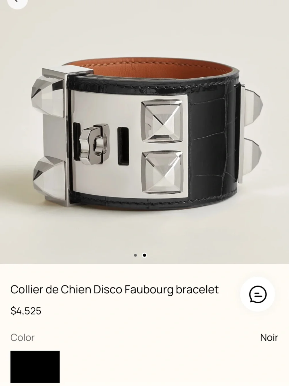 Collier de Chien Disco Faubourg bracelet